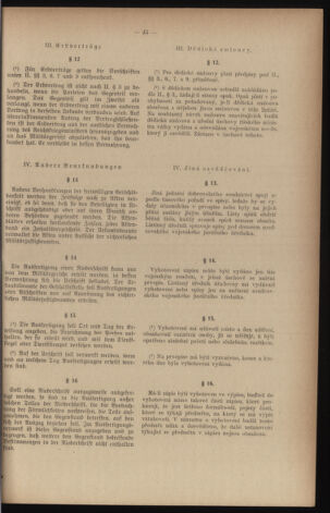 Verordnungsblatt des Reichsprotektors in Böhmen und Mähren: = Věstník nařízení Reichsprotektora in Böhmen und Mähren 19410314 Seite: 53