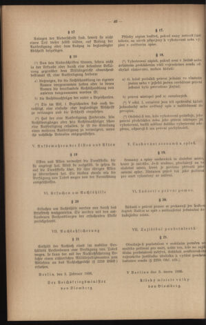 Verordnungsblatt des Reichsprotektors in Böhmen und Mähren: = Věstník nařízení Reichsprotektora in Böhmen und Mähren 19410314 Seite: 54