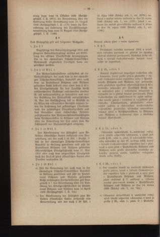 Verordnungsblatt des Reichsprotektors in Böhmen und Mähren: = Věstník nařízení Reichsprotektora in Böhmen und Mähren 19410314 Seite: 6