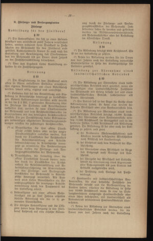 Verordnungsblatt des Reichsprotektors in Böhmen und Mähren: = Věstník nařízení Reichsprotektora in Böhmen und Mähren 19410314 Seite: 75