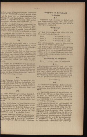 Verordnungsblatt des Reichsprotektors in Böhmen und Mähren: = Věstník nařízení Reichsprotektora in Böhmen und Mähren 19410314 Seite: 85