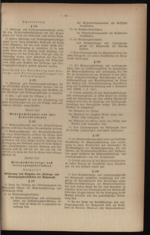 Verordnungsblatt des Reichsprotektors in Böhmen und Mähren: = Věstník nařízení Reichsprotektora in Böhmen und Mähren 19410314 Seite: 97