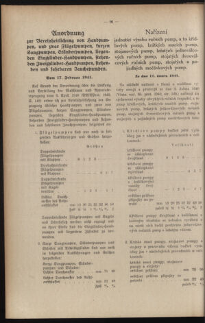 Verordnungsblatt des Reichsprotektors in Böhmen und Mähren: = Věstník nařízení Reichsprotektora in Böhmen und Mähren 19410322 Seite: 2