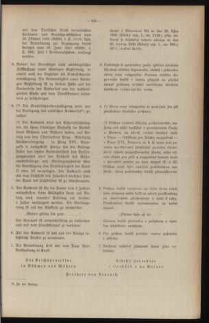 Verordnungsblatt des Reichsprotektors in Böhmen und Mähren: = Věstník nařízení Reichsprotektora in Böhmen und Mähren 19410329 Seite: 3