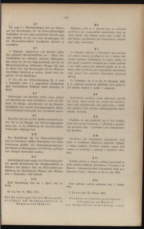 Verordnungsblatt des Reichsprotektors in Böhmen und Mähren: = Věstník nařízení Reichsprotektora in Böhmen und Mähren 19410329 Seite: 7