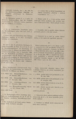 Verordnungsblatt des Reichsprotektors in Böhmen und Mähren: = Věstník nařízení Reichsprotektora in Böhmen und Mähren 19410418 Seite: 15