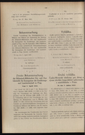 Verordnungsblatt des Reichsprotektors in Böhmen und Mähren: = Věstník nařízení Reichsprotektora in Böhmen und Mähren 19410418 Seite: 16