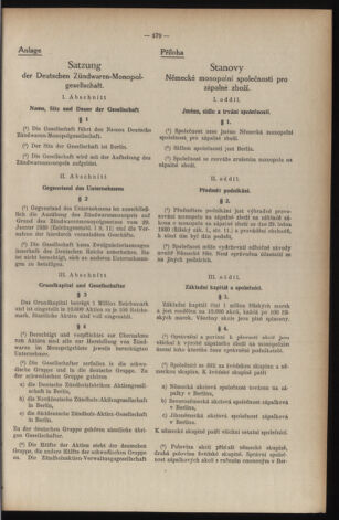 Verordnungsblatt des Reichsprotektors in Böhmen und Mähren: = Věstník nařízení Reichsprotektora in Böhmen und Mähren 19410426 Seite: 23