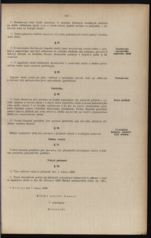 Verordnungsblatt des Reichsprotektors in Böhmen und Mähren: = Věstník nařízení Reichsprotektora in Böhmen und Mähren 19410426 Seite: 63