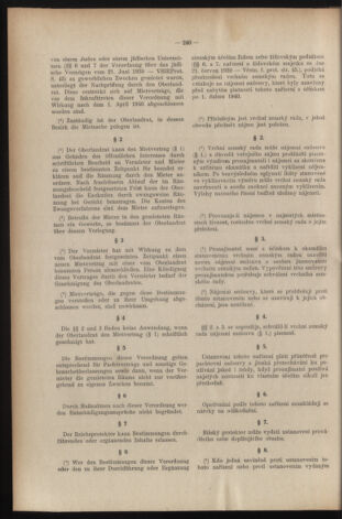 Verordnungsblatt des Reichsprotektors in Böhmen und Mähren: = Věstník nařízení Reichsprotektora in Böhmen und Mähren 19410513 Seite: 4