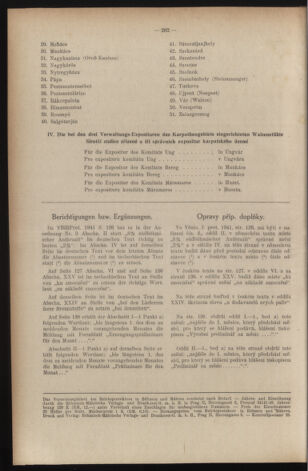 Verordnungsblatt des Reichsprotektors in Böhmen und Mähren: = Věstník nařízení Reichsprotektora in Böhmen und Mähren 19410527 Seite: 16