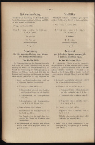 Verordnungsblatt des Reichsprotektors in Böhmen und Mähren: = Věstník nařízení Reichsprotektora in Böhmen und Mähren 19410618 Seite: 4