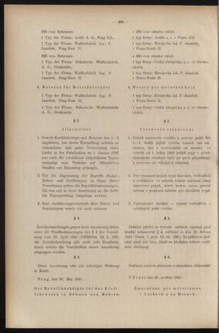 Verordnungsblatt des Reichsprotektors in Böhmen und Mähren: = Věstník nařízení Reichsprotektora in Böhmen und Mähren 19410618 Seite: 8