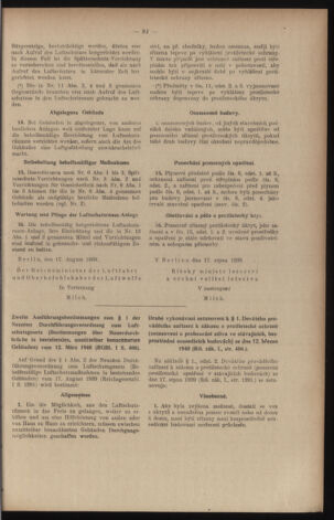 Verordnungsblatt des Reichsprotektors in Böhmen und Mähren: = Věstník nařízení Reichsprotektora in Böhmen und Mähren 19410718 Seite: 101