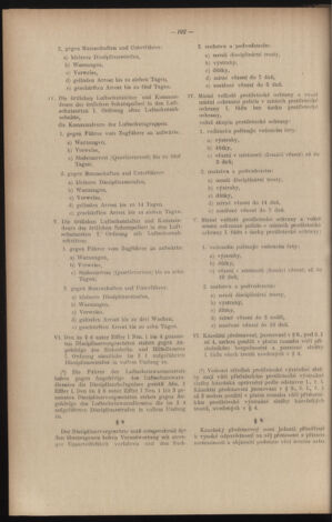 Verordnungsblatt des Reichsprotektors in Böhmen und Mähren: = Věstník nařízení Reichsprotektora in Böhmen und Mähren 19410718 Seite: 112