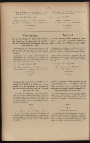 Verordnungsblatt des Reichsprotektors in Böhmen und Mähren: = Věstník nařízení Reichsprotektora in Böhmen und Mähren 19410718 Seite: 118