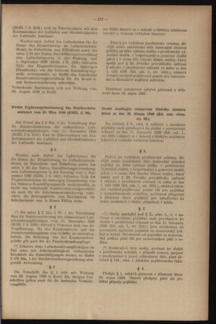 Verordnungsblatt des Reichsprotektors in Böhmen und Mähren: = Věstník nařízení Reichsprotektora in Böhmen und Mähren 19410718 Seite: 131