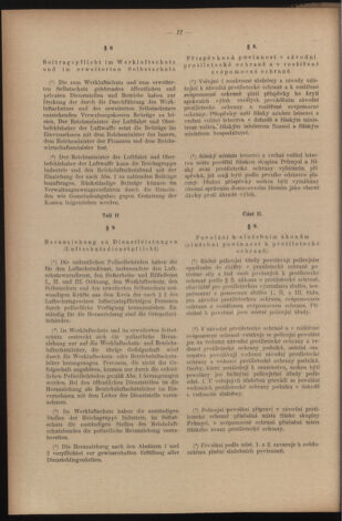 Verordnungsblatt des Reichsprotektors in Böhmen und Mähren: = Věstník nařízení Reichsprotektora in Böhmen und Mähren 19410718 Seite: 22