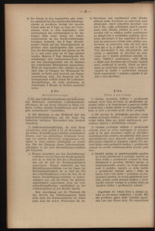 Verordnungsblatt des Reichsprotektors in Böhmen und Mähren: = Věstník nařízení Reichsprotektora in Böhmen und Mähren 19410718 Seite: 28