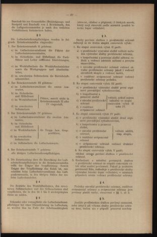 Verordnungsblatt des Reichsprotektors in Böhmen und Mähren: = Věstník nařízení Reichsprotektora in Böhmen und Mähren 19410718 Seite: 37