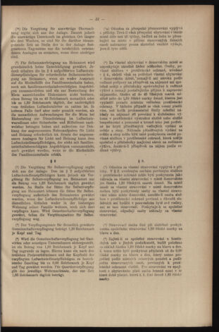 Verordnungsblatt des Reichsprotektors in Böhmen und Mähren: = Věstník nařízení Reichsprotektora in Böhmen und Mähren 19410718 Seite: 43