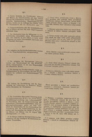 Verordnungsblatt des Reichsprotektors in Böhmen und Mähren: = Věstník nařízení Reichsprotektora in Böhmen und Mähren 19410718 Seite: 5