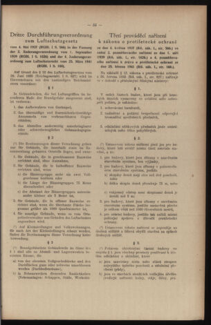 Verordnungsblatt des Reichsprotektors in Böhmen und Mähren: = Věstník nařízení Reichsprotektora in Böhmen und Mähren 19410718 Seite: 65