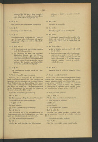 Verordnungsblatt des Reichsprotektors in Böhmen und Mähren: = Věstník nařízení Reichsprotektora in Böhmen und Mähren 19410718 Seite: 7