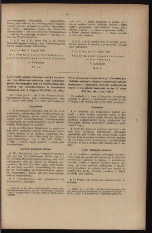 Verordnungsblatt des Reichsprotektors in Böhmen und Mähren: = Věstník nařízení Reichsprotektora in Böhmen und Mähren 19410718 Seite: 95