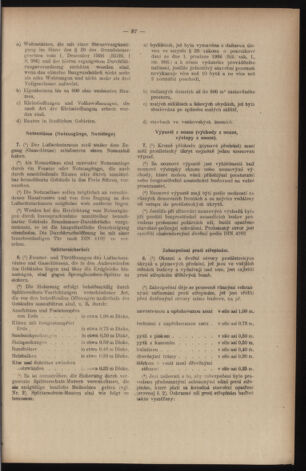 Verordnungsblatt des Reichsprotektors in Böhmen und Mähren: = Věstník nařízení Reichsprotektora in Böhmen und Mähren 19410718 Seite: 97