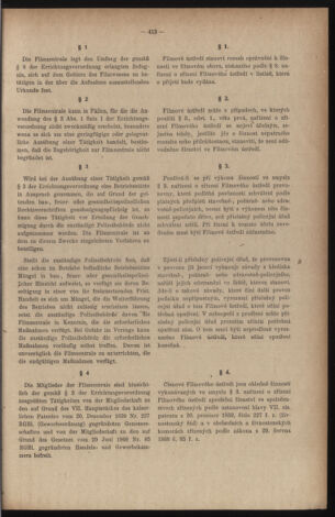 Verordnungsblatt des Reichsprotektors in Böhmen und Mähren: = Věstník nařízení Reichsprotektora in Böhmen und Mähren 19410731 Seite: 13