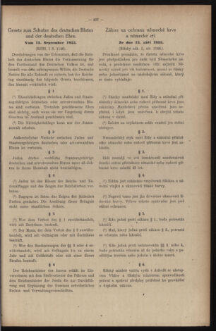 Verordnungsblatt des Reichsprotektors in Böhmen und Mähren: = Věstník nařízení Reichsprotektora in Böhmen und Mähren 19410731 Seite: 7