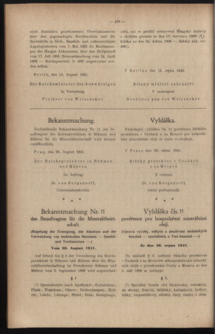 Verordnungsblatt des Reichsprotektors in Böhmen und Mähren: = Věstník nařízení Reichsprotektora in Böhmen und Mähren 19410905 Seite: 2