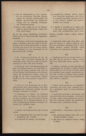 Verordnungsblatt des Reichsprotektors in Böhmen und Mähren: = Věstník nařízení Reichsprotektora in Böhmen und Mähren 19410905 Seite: 4