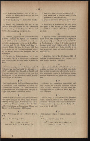 Verordnungsblatt des Reichsprotektors in Böhmen und Mähren: = Věstník nařízení Reichsprotektora in Böhmen und Mähren 19410905 Seite: 5