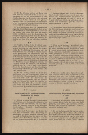 Verordnungsblatt des Reichsprotektors in Böhmen und Mähren: = Věstník nařízení Reichsprotektora in Böhmen und Mähren 19410920 Seite: 12