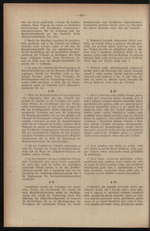 Verordnungsblatt des Reichsprotektors in Böhmen und Mähren: = Věstník nařízení Reichsprotektora in Böhmen und Mähren 19410920 Seite: 14