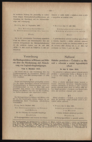 Verordnungsblatt des Reichsprotektors in Böhmen und Mähren: = Věstník nařízení Reichsprotektora in Böhmen und Mähren 19411004 Seite: 2