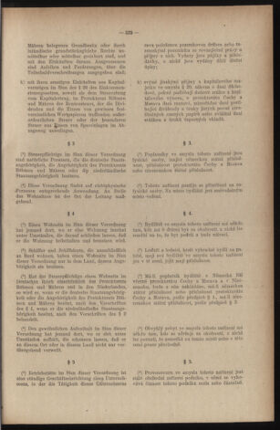 Verordnungsblatt des Reichsprotektors in Böhmen und Mähren: = Věstník nařízení Reichsprotektora in Böhmen und Mähren 19411011 Seite: 5