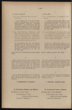 Verordnungsblatt des Reichsprotektors in Böhmen und Mähren: = Věstník nařízení Reichsprotektora in Böhmen und Mähren 19411011 Seite: 8