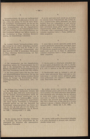 Verordnungsblatt des Reichsprotektors in Böhmen und Mähren: = Věstník nařízení Reichsprotektora in Böhmen und Mähren 19411011 Seite: 9