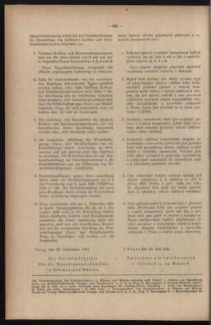 Verordnungsblatt des Reichsprotektors in Böhmen und Mähren: = Věstník nařízení Reichsprotektora in Böhmen und Mähren 19411018 Seite: 6