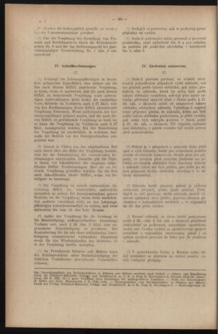 Verordnungsblatt des Reichsprotektors in Böhmen und Mähren: = Věstník nařízení Reichsprotektora in Böhmen und Mähren 19411022 Seite: 20