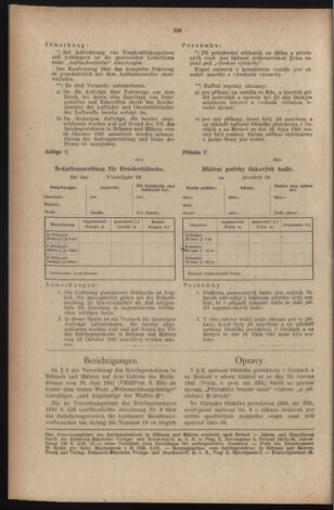 Verordnungsblatt des Reichsprotektors in Böhmen und Mähren: = Věstník nařízení Reichsprotektora in Böhmen und Mähren 19411027 Seite: 12