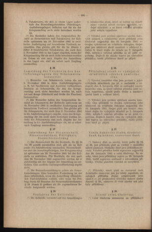 Verordnungsblatt des Reichsprotektors in Böhmen und Mähren: = Věstník nařízení Reichsprotektora in Böhmen und Mähren 19411105 Seite: 10