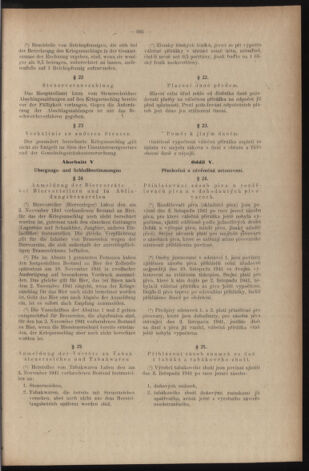 Verordnungsblatt des Reichsprotektors in Böhmen und Mähren: = Věstník nařízení Reichsprotektora in Böhmen und Mähren 19411105 Seite: 9