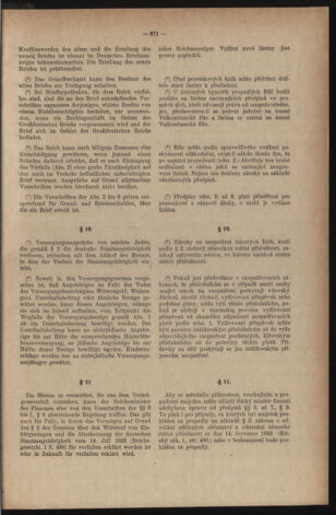 Verordnungsblatt des Reichsprotektors in Böhmen und Mähren: = Věstník nařízení Reichsprotektora in Böhmen und Mähren 19411213 Seite: 5