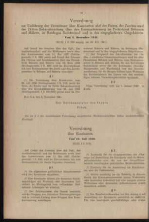 Verordnungsblatt des Reichsprotektors in Böhmen und Mähren: = Věstník nařízení Reichsprotektora in Böhmen und Mähren 19420117 Seite: 2