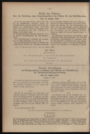 Verordnungsblatt des Reichsprotektors in Böhmen und Mähren: = Věstník nařízení Reichsprotektora in Böhmen und Mähren 19420131 Seite: 4