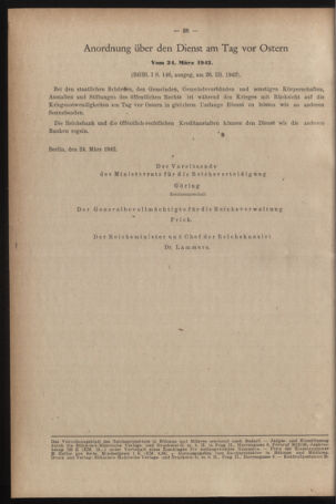 Verordnungsblatt des Reichsprotektors in Böhmen und Mähren: = Věstník nařízení Reichsprotektora in Böhmen und Mähren 19420403 Seite: 4